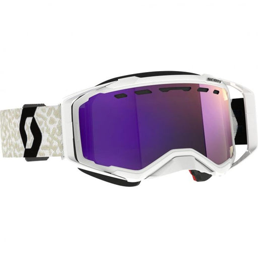 SCOTT PROSPECT SNOWMOBILE GOGGLES (WHITE/BLACK - PURPLE CHROME) - Driven Powersports Inc.7615523902705272846 - 1035316