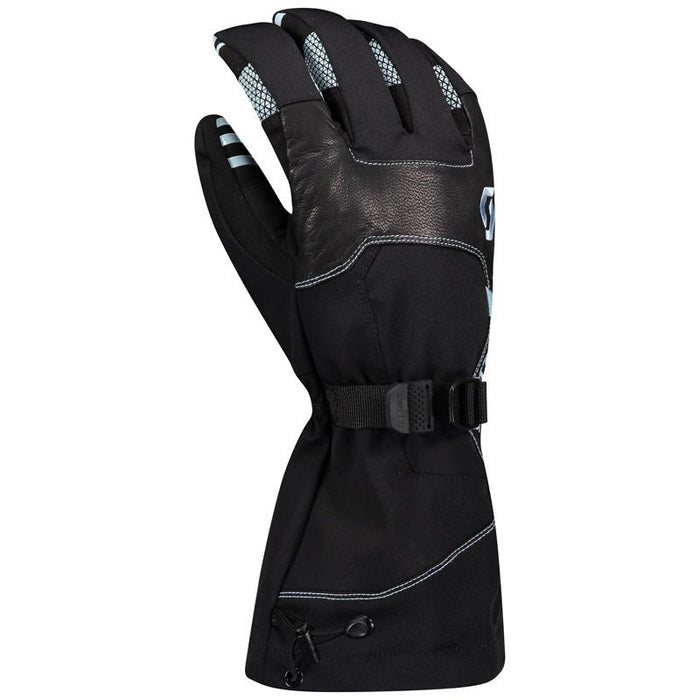 SCOTT USA CUBRICK WOMEN'S GLOVES - BLACK/CLOUD BLUE (L) - Driven Powersports Inc.7613368664697262552 - 6341004