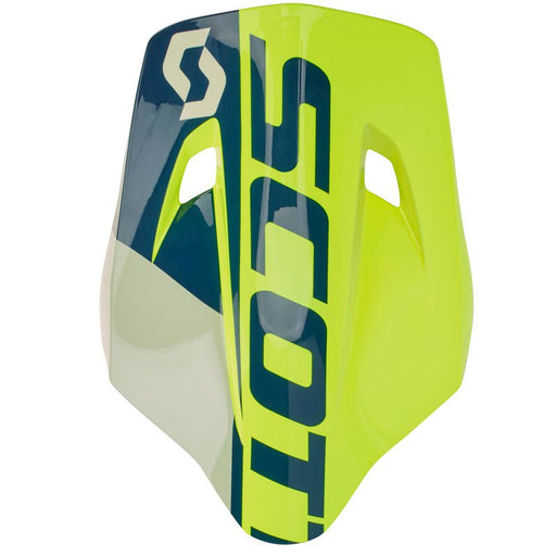 SCOTT USA PEAK FOR 550 SPLIT HELMET YELLOW/DEEP BLUE (268024 - 1300878) - Driven Powersports Inc.268024 - 1300878