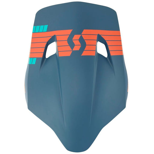 SCOTT USA PEAK FOR 550 STRIPES HELMET DEEP BLUE (L - 2XL) - Driven Powersports Inc.268025 - 0188877