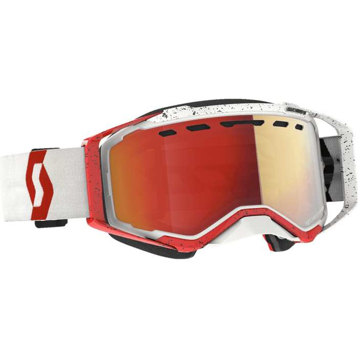 SCOTT USA PROSPECT SNOWMOBILE GOGGLES (BLUE/WHITE - LIGHT SENSITIVE BLUE CHROME) - Driven Powersports Inc.192820561486278603 - 1006307