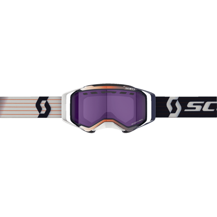 SCOTT USA PROSPECT SNOWMOBILE GOGGLES (BLUE/WHITE - LIGHT SENSITIVE BLUE CHROME) - Driven Powersports Inc.192820561486278603 - 1006307