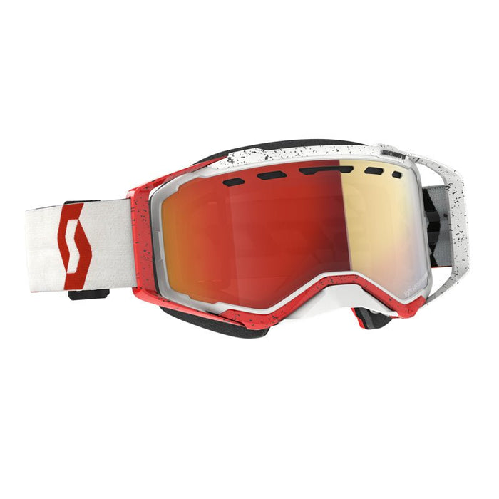 SCOTT USA PROSPECT SNOWMOBILE GOGGLES (BLUE/WHITE - LIGHT SENSITIVE BLUE CHROME) - Driven Powersports Inc.192820357843278603 - 1030341