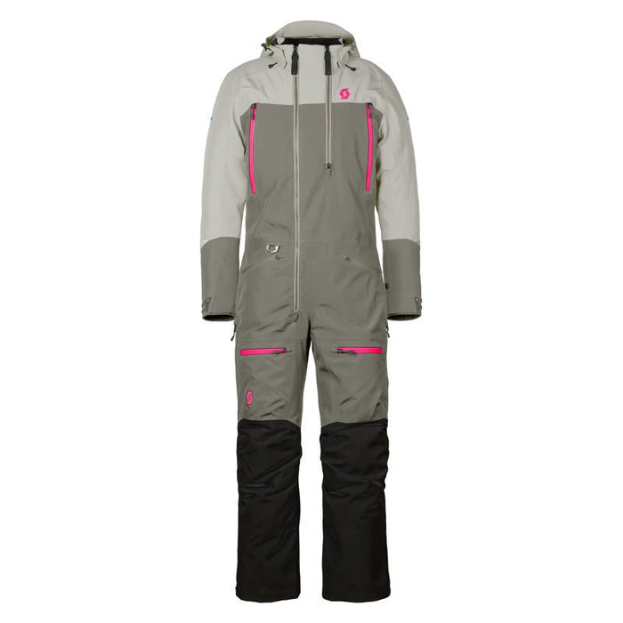 SCOTT USA ROOP DRYO WOMEN'S MONOSUIT - DUST GREY/DUST WHITE (XL) - Driven Powersports Inc.7615523883226278419 - 7652005