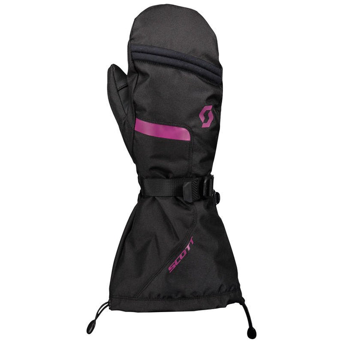 SCOTT USA ROOP WOMEN'S MITTEN - BLACK/PINK (L) - Driven Powersports Inc.7615523019632278619 - 1254004