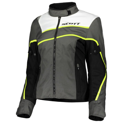 SCOTT USA SPORTR DP WOMEN'S JACKET DARK GREY/NEON YELLOW (2XL) - Driven Powersports Inc.264284 - 5731325