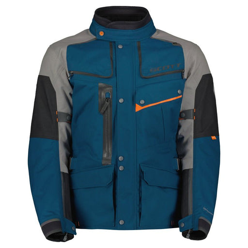 SCOTT USA VOYAGER DRYO JACKET - BLUE/GREY - Driven Powersports Inc.7615523628605272870 - 1099006