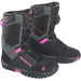 SCOTT USA X - TRAX EVO SNOWMOBILE WOMEN'S BOOTS - BLACK/ RHODAMINE RED (PINK) (10/42) (279510 - 6822042) - Driven Powersports Inc.7615523046966279510 - 6822042