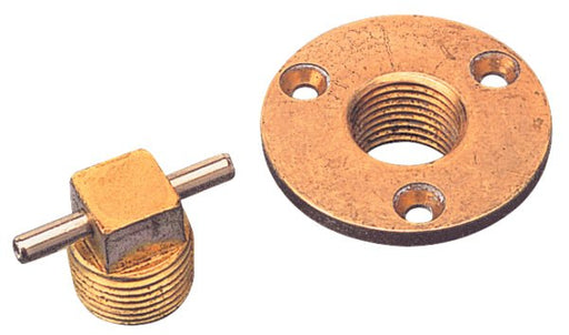 SEADOG BRONZE GARBOARD PLUG W/STAINLESS T - HANDL (520042 - 1) - Driven Powersports Inc.035514520751520042 - 1