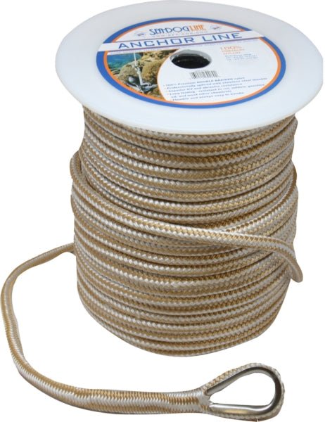 SEADOG DOUBLE BRAIDED NYLON ANCHOR LINE - Driven Powersports Inc.035514302692302110200G/W - 1