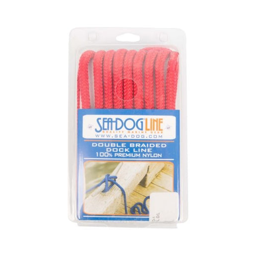 SEADOG DOUBLE BRAIDED NYLON DOCK LINE - Driven Powersports Inc.035514302050302110015RD - 1