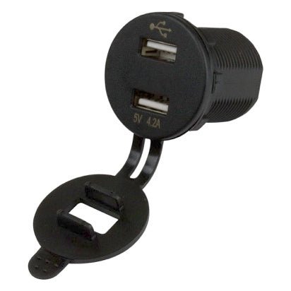 SEADOG SOCKET USB/VOLTMETER RND (426517 - 1) - Driven Powersports Inc.035514428675426517 - 1