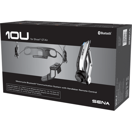 SENA 10U - BLUETOOTH COMMUNICATION SYSTEM FOR SHOEI GT - AIR HELMET - Driven Powersports Inc.88546500113310U - SH - 11