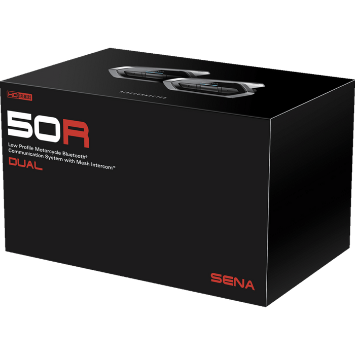 SENA 50R HARMAN KARDON BLUETOOTH COMMUNICATION SYSTEM WITH MESH INTERCOM (DUAL PACK) - Driven Powersports Inc.88546501345750R - 02D