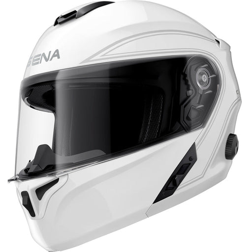 SENA OUTRUSH MODULAR HELMET - WHITE (L) (OUTRUSH - GW00S) - Driven Powersports Inc.885465010456OUTRUSH - GW00S