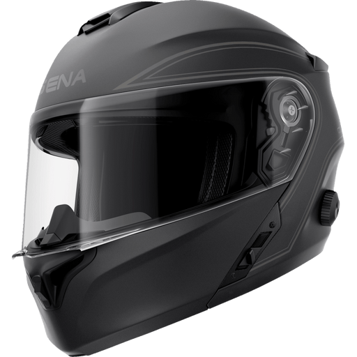 SENA OUTRUSH R FLIP - UP HELMET & BLUETOOTH INTERCOM 5.0 - WHITE (2XL) - Driven Powersports Inc.885465015512OUTRUSHR - MB00L3