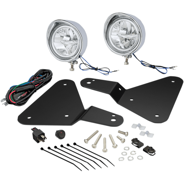 SHOW CHROME 3 1/2" FOCUS LED KIT CAN - AM F3 KT - Driven Powersports Inc.72537897864441 - 302L