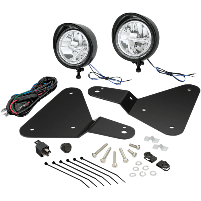 SHOW CHROME 3 1/2"FOCUS LED CANAM F3 KT - Driven Powersports Inc.72537897865141 - 302LBK