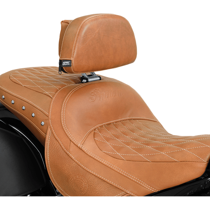 SHOW CHROME BACKREST INDAN SADDLE - Driven Powersports Inc.72537897822430 - 209