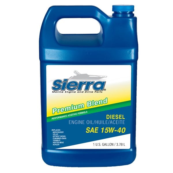 SIERRA ENGINE OIL DIESEL 15W40 3.78L MNRAL (18 - 9553 - 3) - Driven Powersports Inc.80828228633018 - 9553 - 3