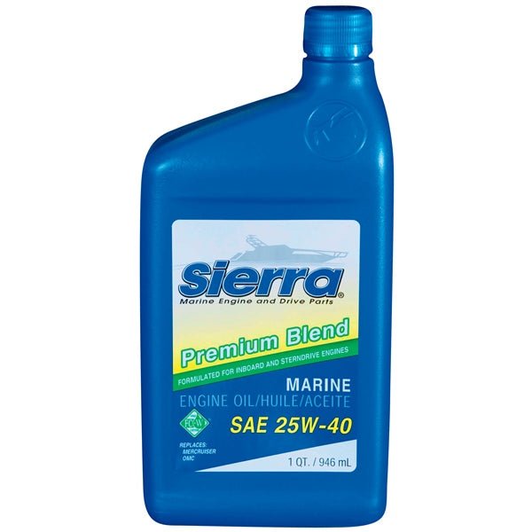 SIERRA ENGINE OIL SAE 25W40 1L MNRAL (18 - 9400 - 2) - Driven Powersports Inc.80828210110718 - 9400 - 2