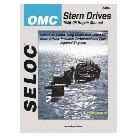 SIERRA SELOC MANUAL - OMC COBRA 18 - 03404 - Driven Powersports Inc.80828217550418 - 03404