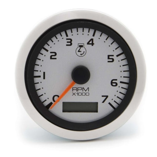 SIERRA TACHOMETER/HOUR ARGENT 3" 7K (65545P) - Driven Powersports Inc.80828237004665545P