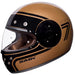 SMK HELMETS RETRO HELMET - EVEN BRONZE/BLACK (L) - Driven Powersports Inc.89026134239051000031459