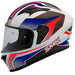 SMK HELMETS STELLAR HELMET - DYNAMO BLACK/WHITE/GREY (MATTE) (L) - Driven Powersports Inc.89026134255581000031623