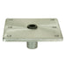 SPRINGFIELD ALUM DECK BASE 7"X7" BRUSHED SATIN (1620016) - Driven Powersports Inc.0381324301671620016