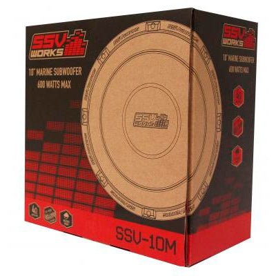 SSVWORKS SUBWOOFER 10" POL (SSV - 10M) - Driven Powersports Inc.99999999997SSV - 10M