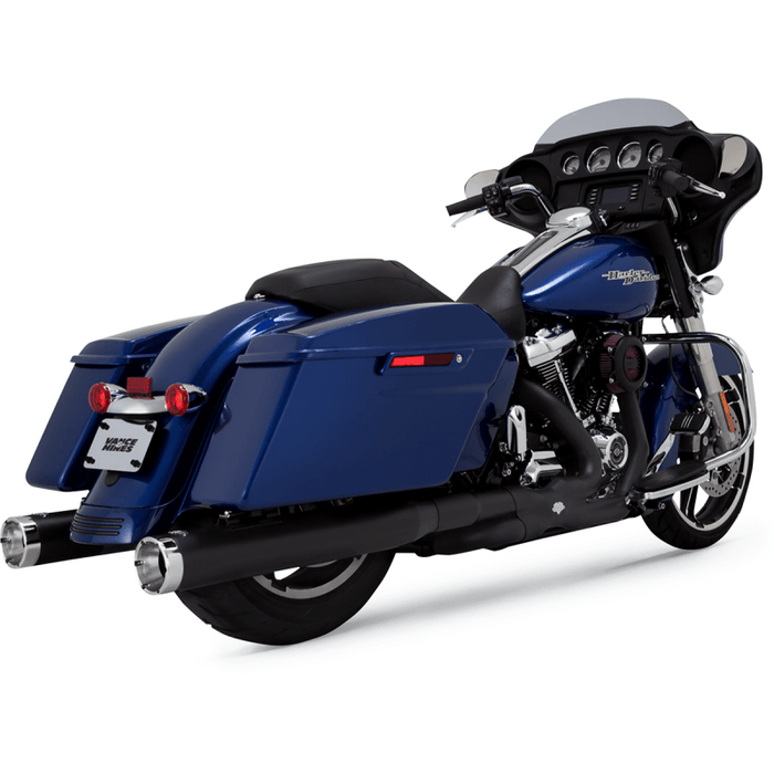 VANCE AND HINES MONSTER ROUND SLIP - ON EXHAUST - 46780 - Driven Powersports Inc.46780