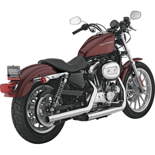 VANCE AND HINES STRAIGHTSHOTS HS SLIP - ON EXHAUST CHROME - 16819 - Driven Powersports Inc.16819