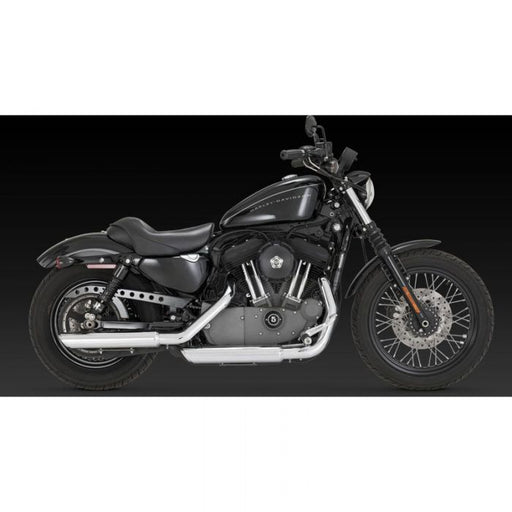 VANCE AND HINES TWIN SLASH 3" SLIP - ON EXHAUST - 16839 - Driven Powersports Inc.16839