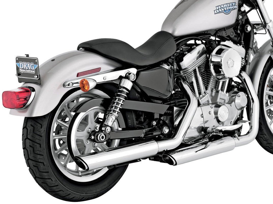 VANCE AND HINES TWIN SLASH 3" SLIP - ON EXHAUST - 16839 - Driven Powersports Inc.16839