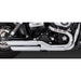 VANCE AND HINES TWIN SLASH 3" SLIP - ON EXHAUST - 16845 - Driven Powersports Inc.16845