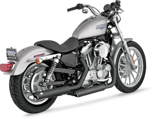 VANCE AND HINES TWIN SLASH 3" SLIP - ON EXHAUST - 46839 - Driven Powersports Inc.46839