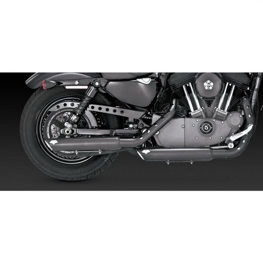 VANCE AND HINES TWIN SLASH 3" SLIP - ON EXHAUST - 46839 - Driven Powersports Inc.46839