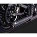 VANCE AND HINES TWIN SLASH 3" SLIP - ON EXHAUST - 46861 - Driven Powersports Inc.46861