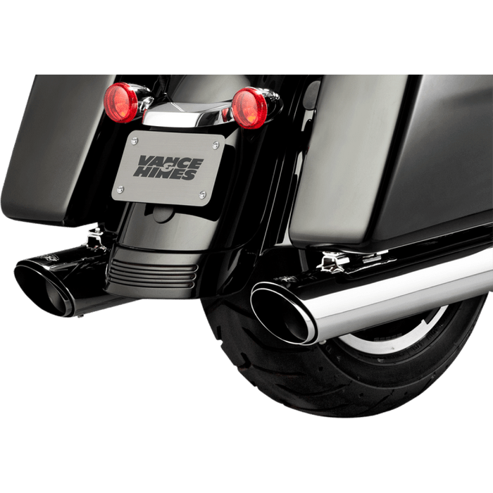 VANCE AND HINES TWIN SLASH SLIP - ON EXHAUST - 16672 - Driven Powersports Inc.16672