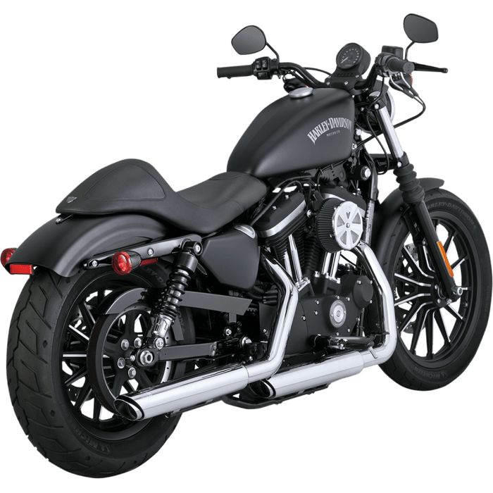 VANCE & HINES 14 - 21 TW/SLASH RND 3" SO CHROME*2 - Driven Powersports Inc.16861