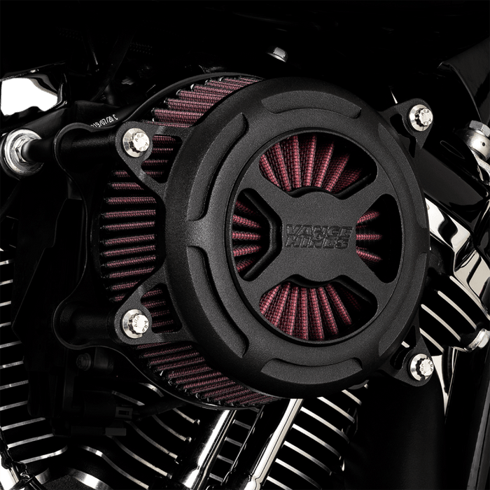 VANCE & HINES M8 AIRCLEANER VO2X BWKL - Driven Powersports Inc.42067