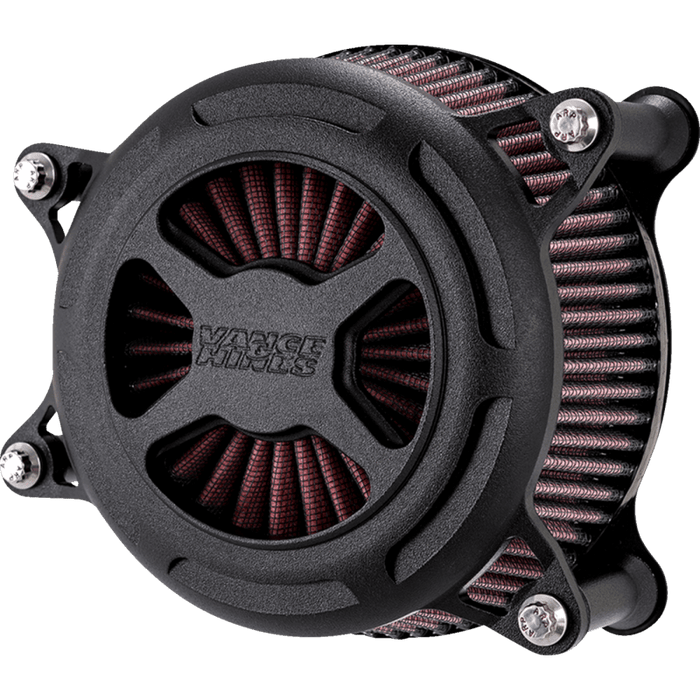 VANCE & HINES M8 AIRCLEANER VO2X BWKL - Driven Powersports Inc.42067