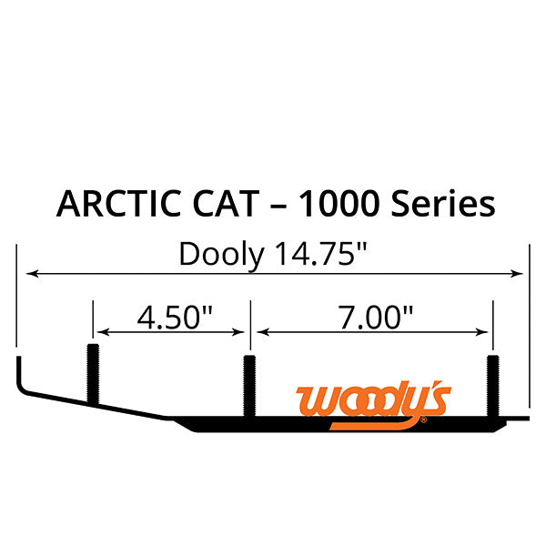 WOODY'S DOOLY-CARBIDE-RUNNER-DA61000