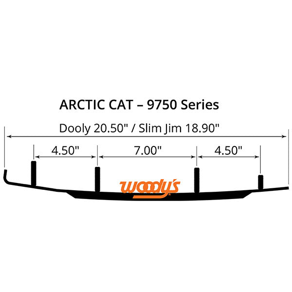 WOODY'S DOOLY-CARBIDE-RUNNER-DA89750