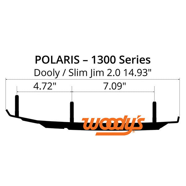 WOODY'S DOOLY-CARBIDE-RUNNER-DP81300