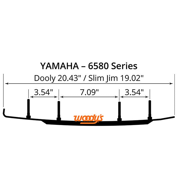 WOODY'S DOOLY-CARBIDE-RUNNER-DY86580