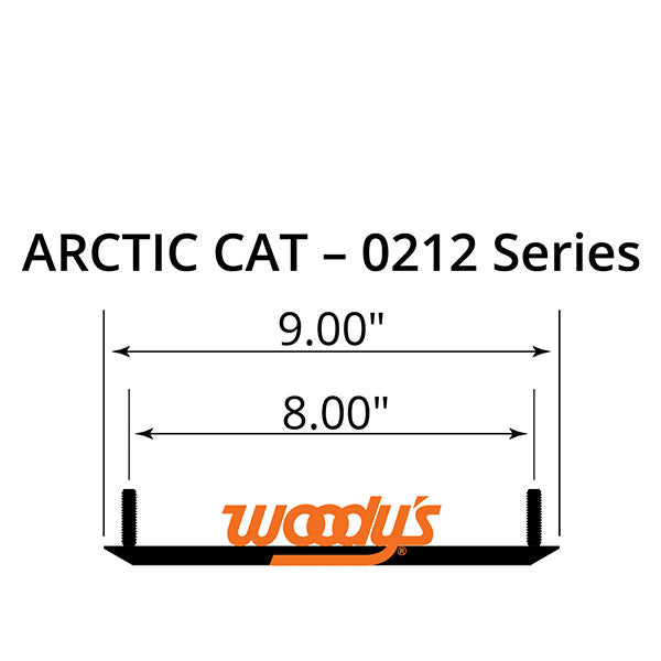 WOODY'S FLATTOP-EXTENDER-TRAIL-III-4-CARBIDE-RUNNER-EAT30212