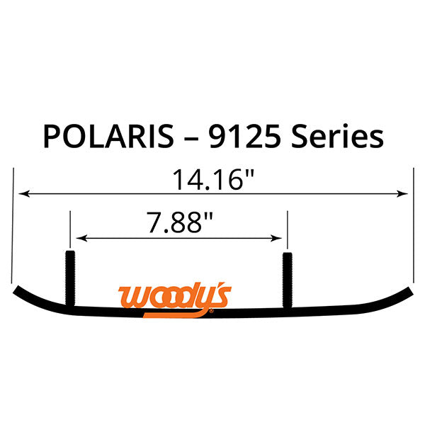 WOODY'S FLATTOP-EXTENDER-TRAIL-III-4-CARBIDE-RUNNER-EPI39125