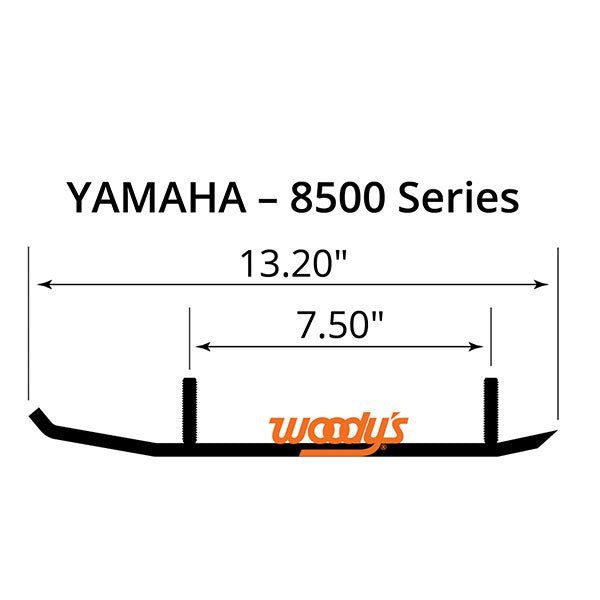 WOODY'S FLATTOP-EXTENDER-TRAIL-III-4-CARBIDE-RUNNER-EYV38500